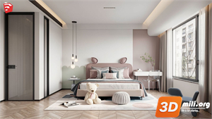 Children Room Scenes Skp FIles 